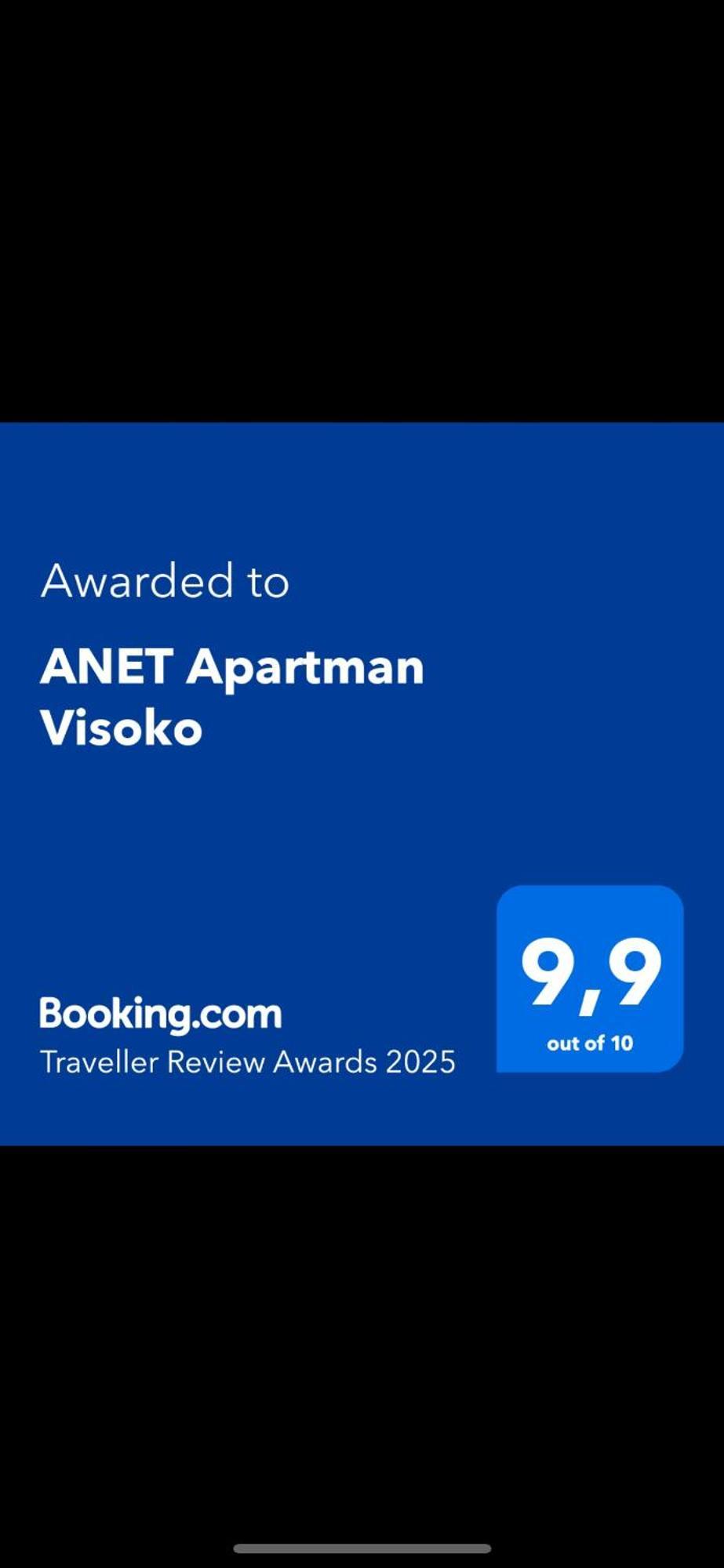 Anet Apartman Visoko Zewnętrze zdjęcie